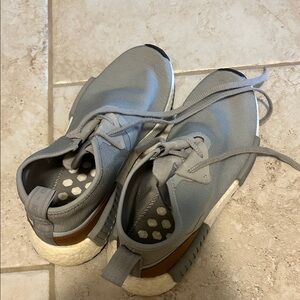 adidas Gray and White Sneakers